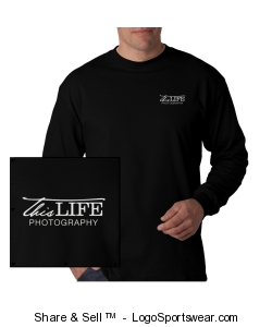 Hanes Adult Long Sleeve Beefy-T Design Zoom